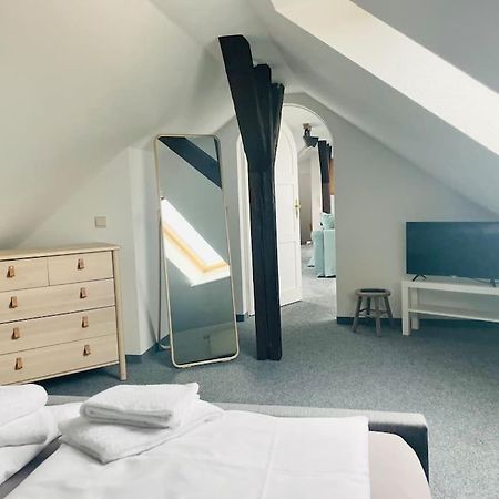 Gemuetliche Stadtwohnung “Elmrand“ Mit Stadtblick Schoppenstedt Esterno foto